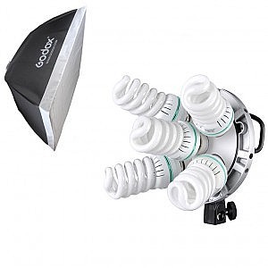 ����� ����� �-5 ����� ���� �������� Godox TL-5K with 60X60cm softbox